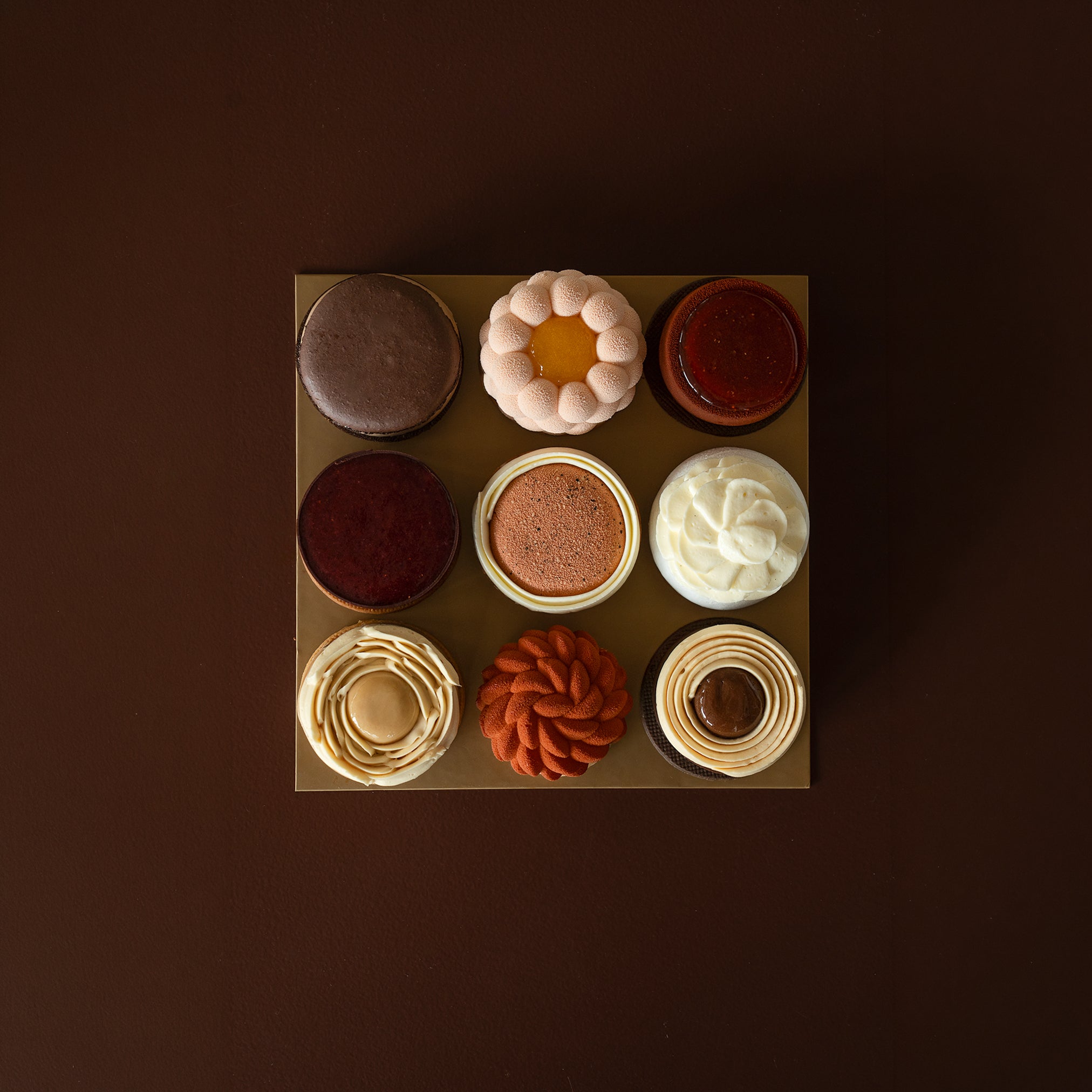 Degustación de petits x9